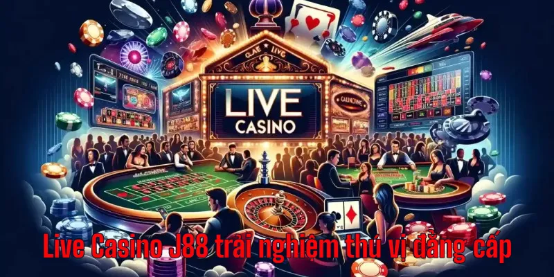 Live Casino J88 là điểm cược hấp dẫn mang đến cơ hội kiếm tiền nhanh chóng